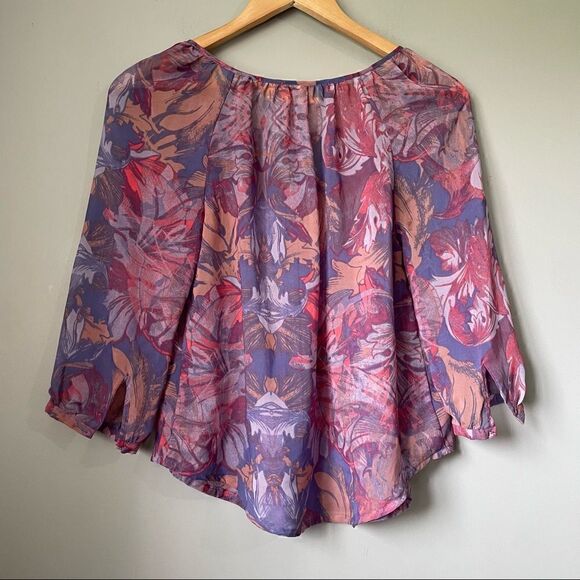 Princess Vera Wang Sheer Blouse Size Xs - Picture 7 of 11